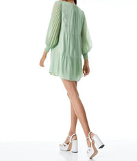 Alice + Olivia - Antonette Crew Neck Mini Dress