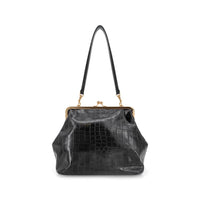 Like Dreams - Women's Miette Faux Croc Top Handle Clutch