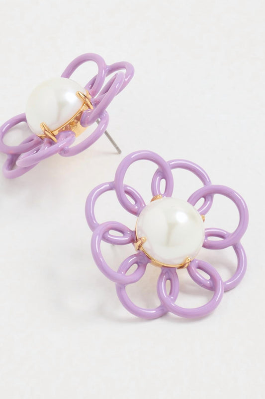 Lele Sadoughi - Women's Marigold Button Earrings