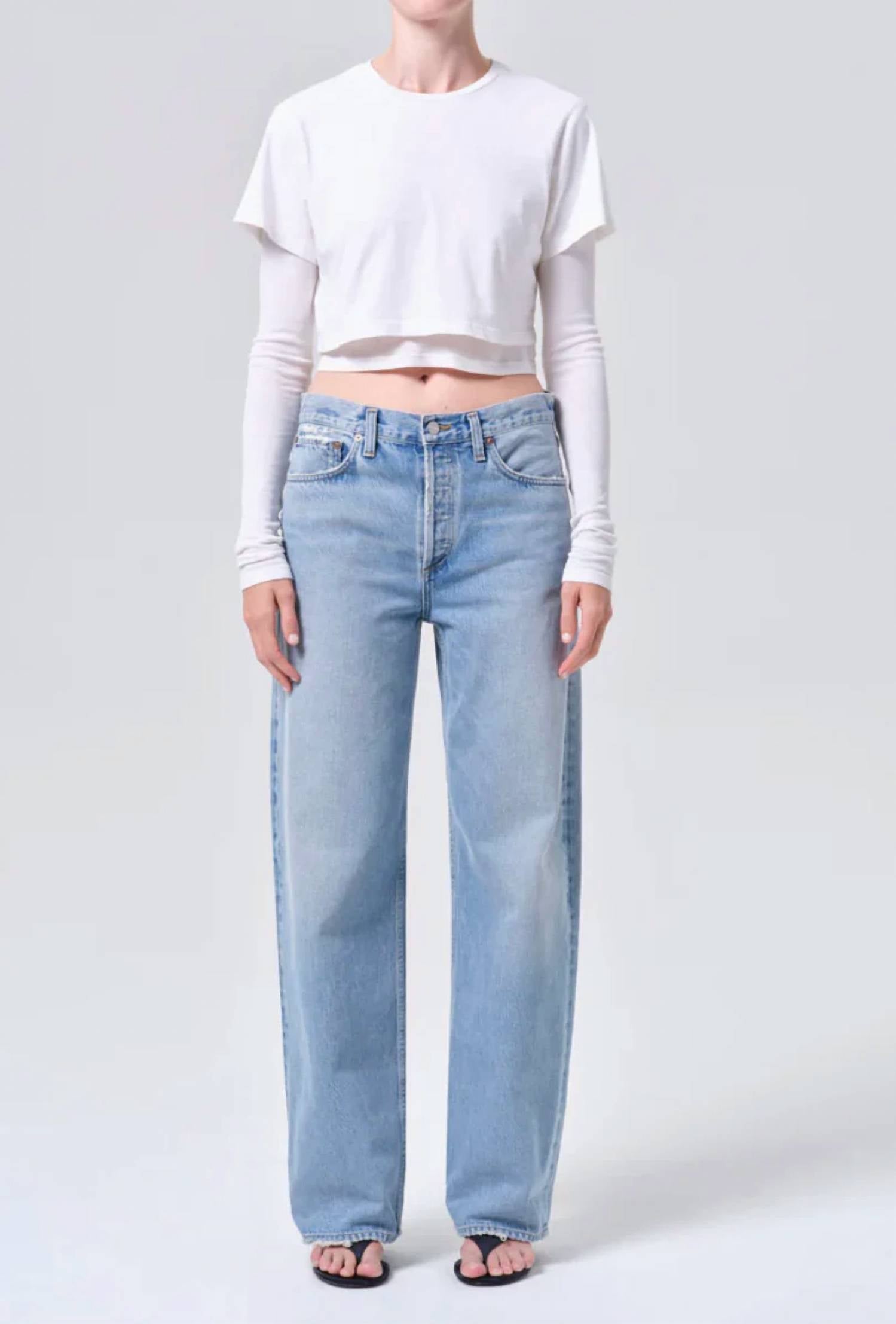 Agolde - Arc Wide-leg Jeans