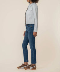 Kut From The Kloth - Women's Kara Cropped Denim Jacket