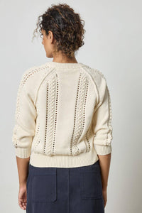 Lilla P - 3/4 Sleeve Raglan Cardigan