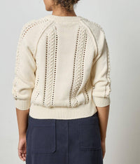 Lilla P - 3/4 Sleeve Raglan Cardigan