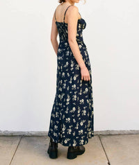 Dress Forum - Dancing Moon Front Tie Slit Maxi Dress
