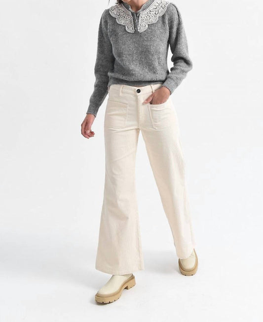 Flare Leg Corduroy Pant