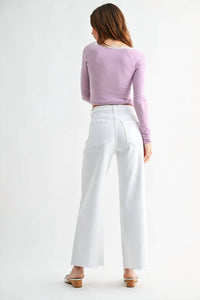 Just Black Denim - Sandra Wide Leg Jeans