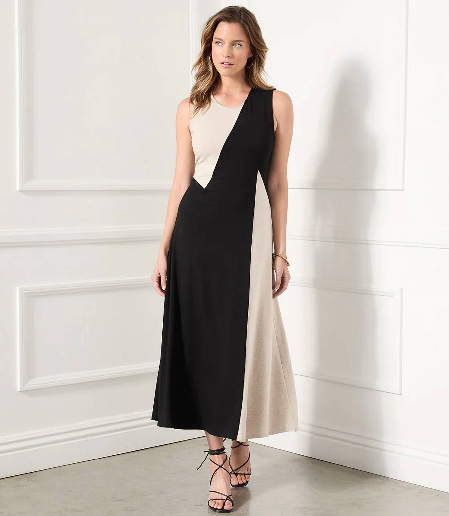 Karen Kane - Shelby Sleeveless Colorblock Dress