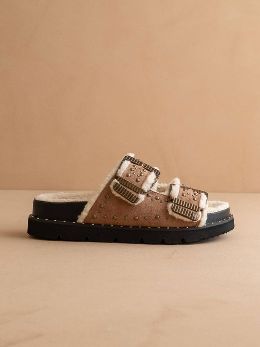 Oasis Society - Women's Gaylen Fleece-lined Slide