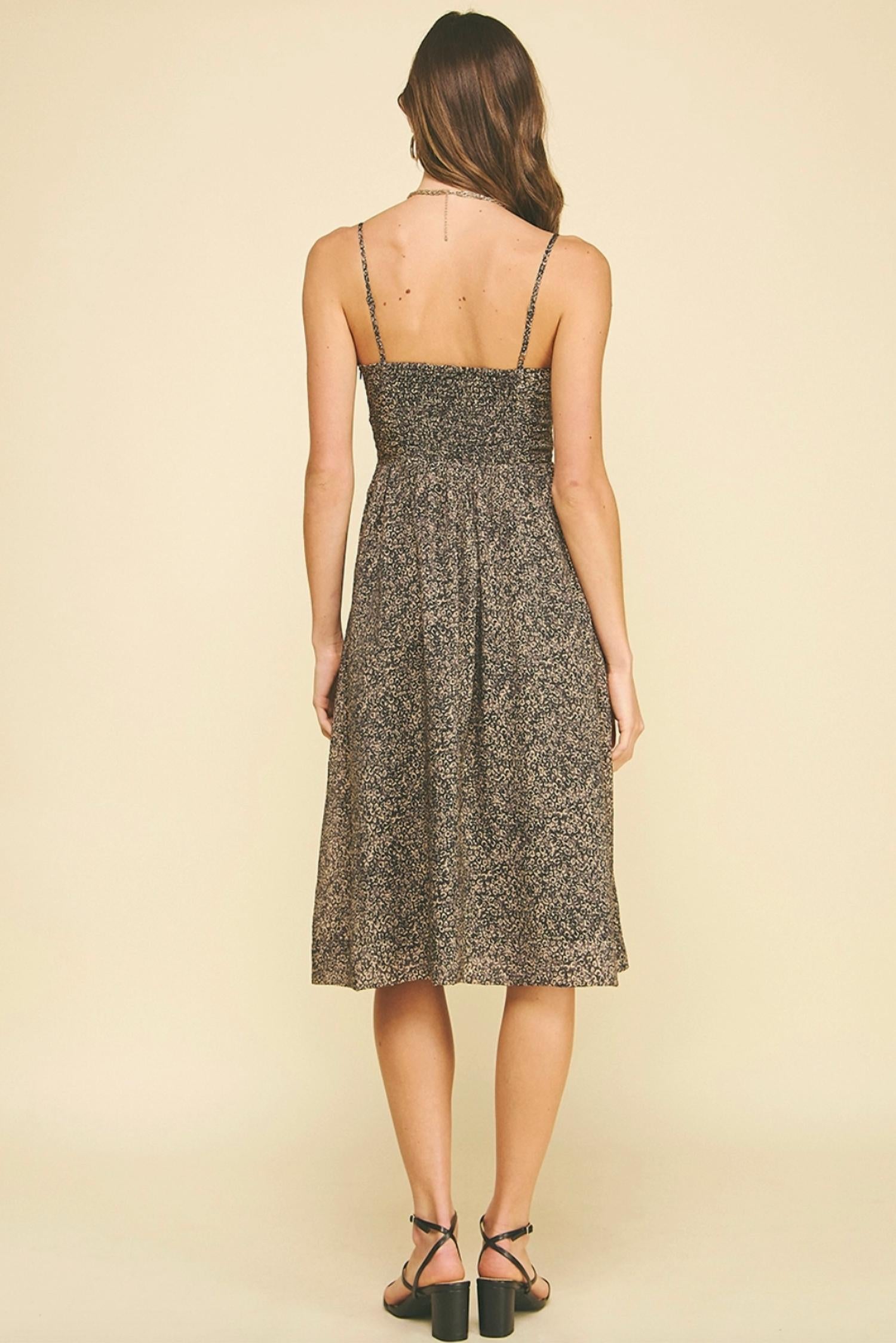 Pinch - Print Midi Dress