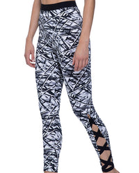Free Sport By Gottex - Women's Strappy Sides Long Swim Leggings