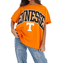 Pressbox - Tennessee Rolled Sleeve Oversized Top