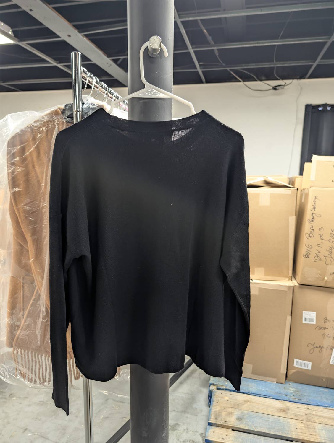 Eileen Fisher - EILEEN FISHER ROUND NECK BOXY TOP