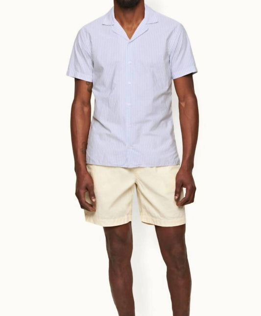 Orlebar Brown - Men's Travis Twin Stripe Polo Shirt