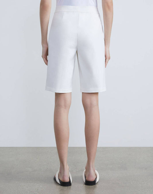 Lafayette 148 - Technical Stretch Cotton Bermuda Short