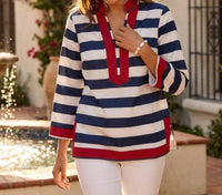 Karen Kane - Striped St Tropez Tunic Top