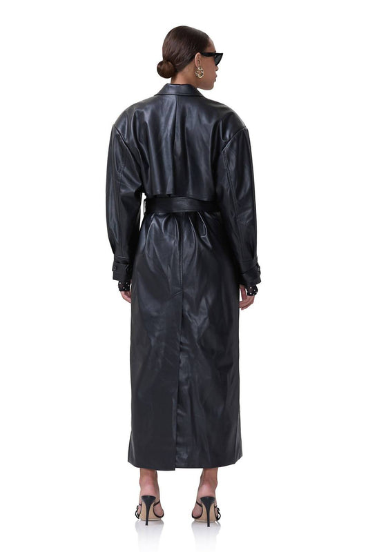Afrm - Saint Barrel Sleeve Trench Coat