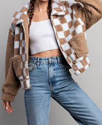 Bibi - Calli Checkered Jacket