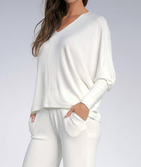 Elan - Long Sleeve Knit Top
