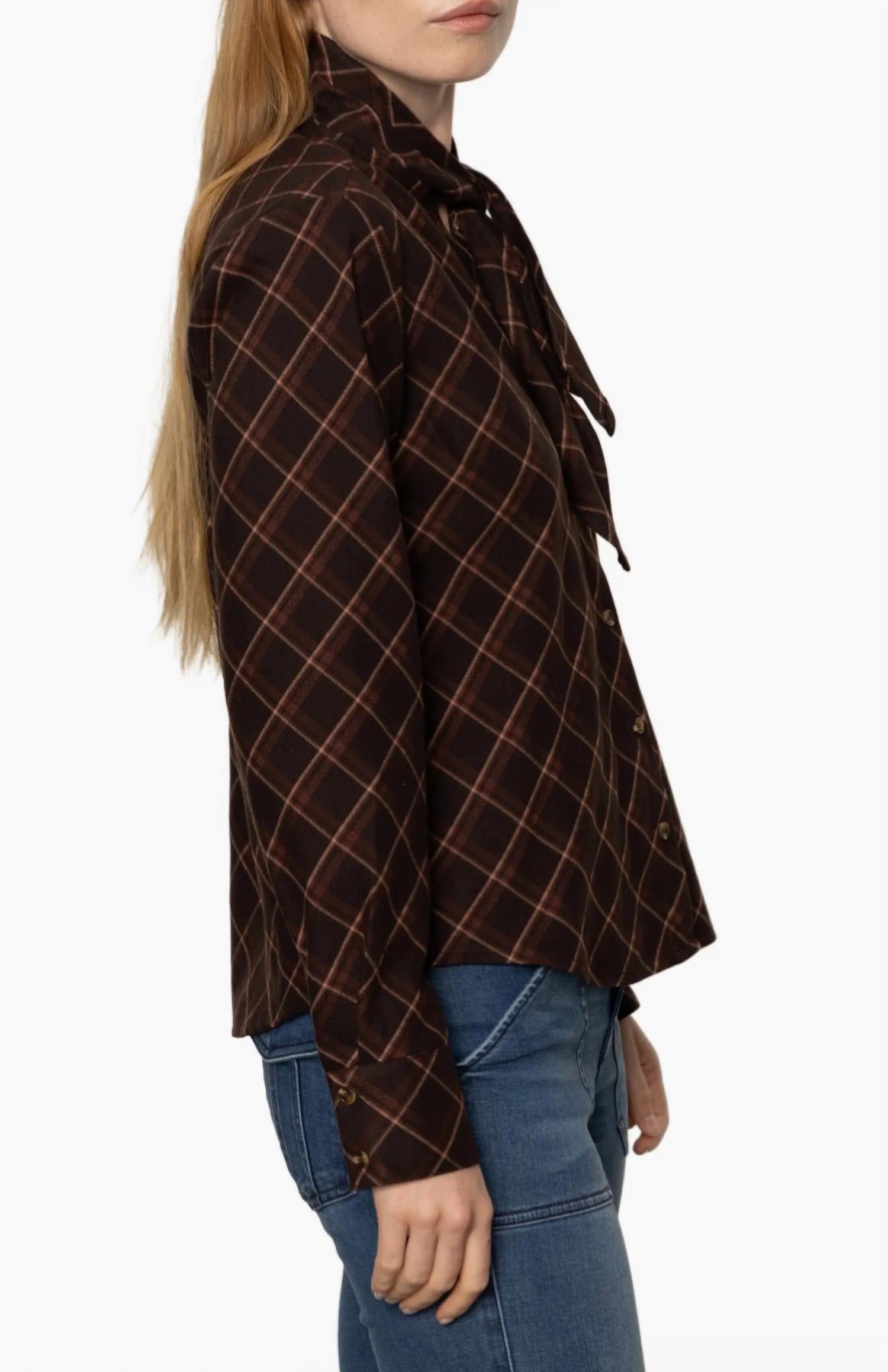 Sanctuary - Autumn Plaid Blouse