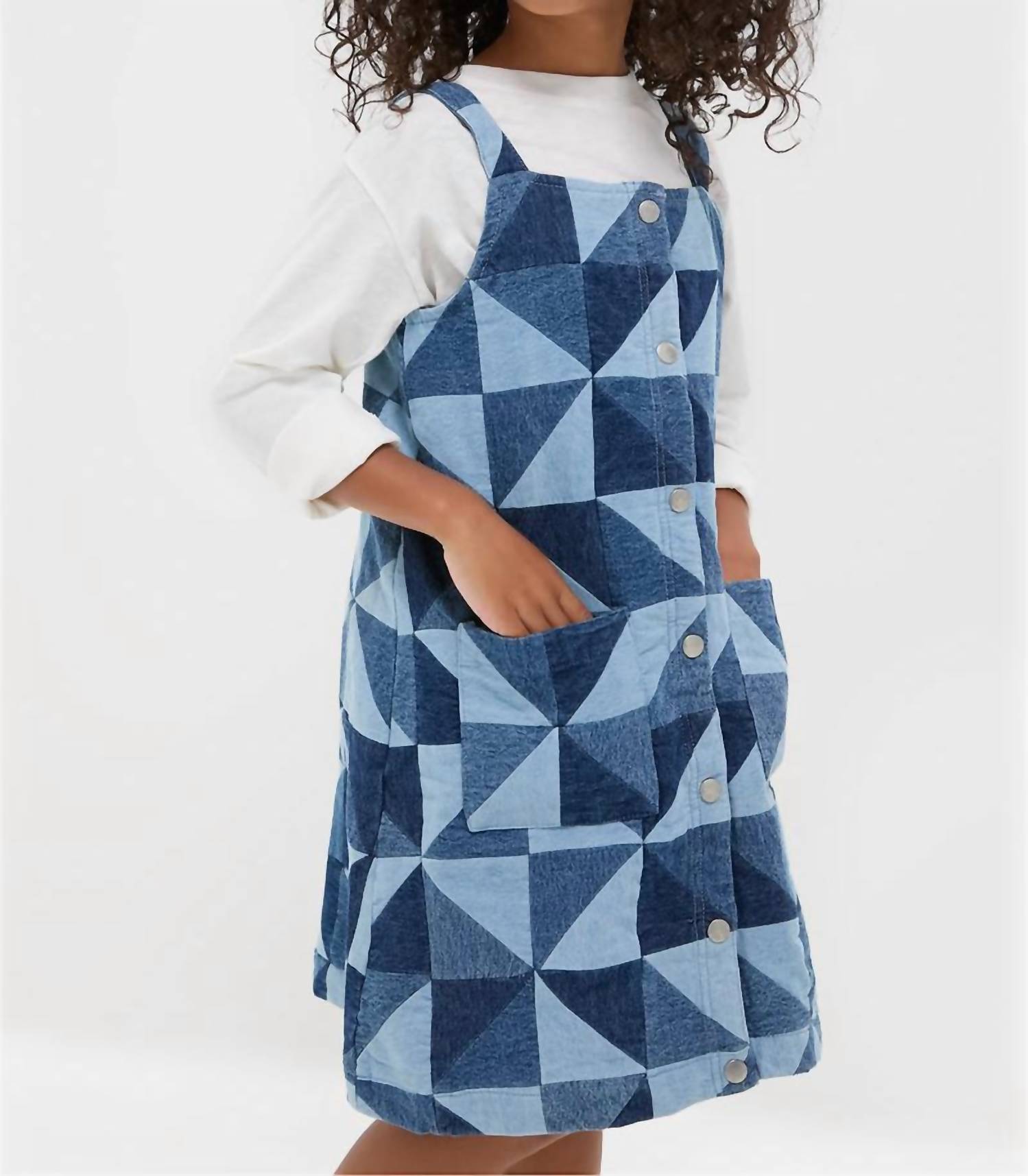 Sea - Girl's Deniz Denim Dress