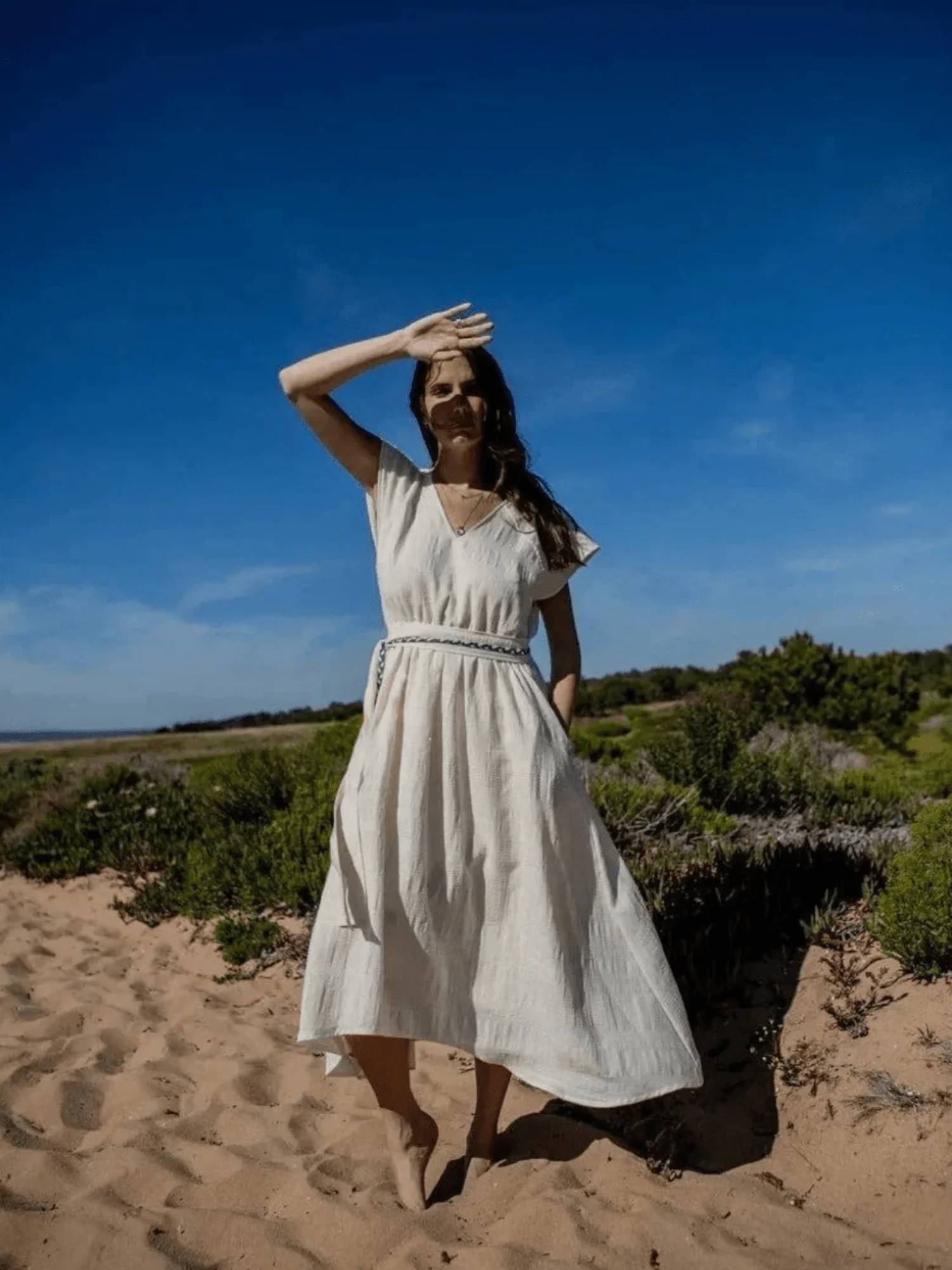 Odile - Livna Drop Midi Dress
