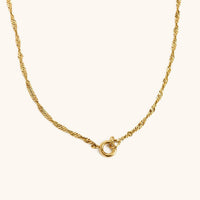 Nikki Smith Designs Women's Fallon Necklace in gold - women's jewelry - detail view