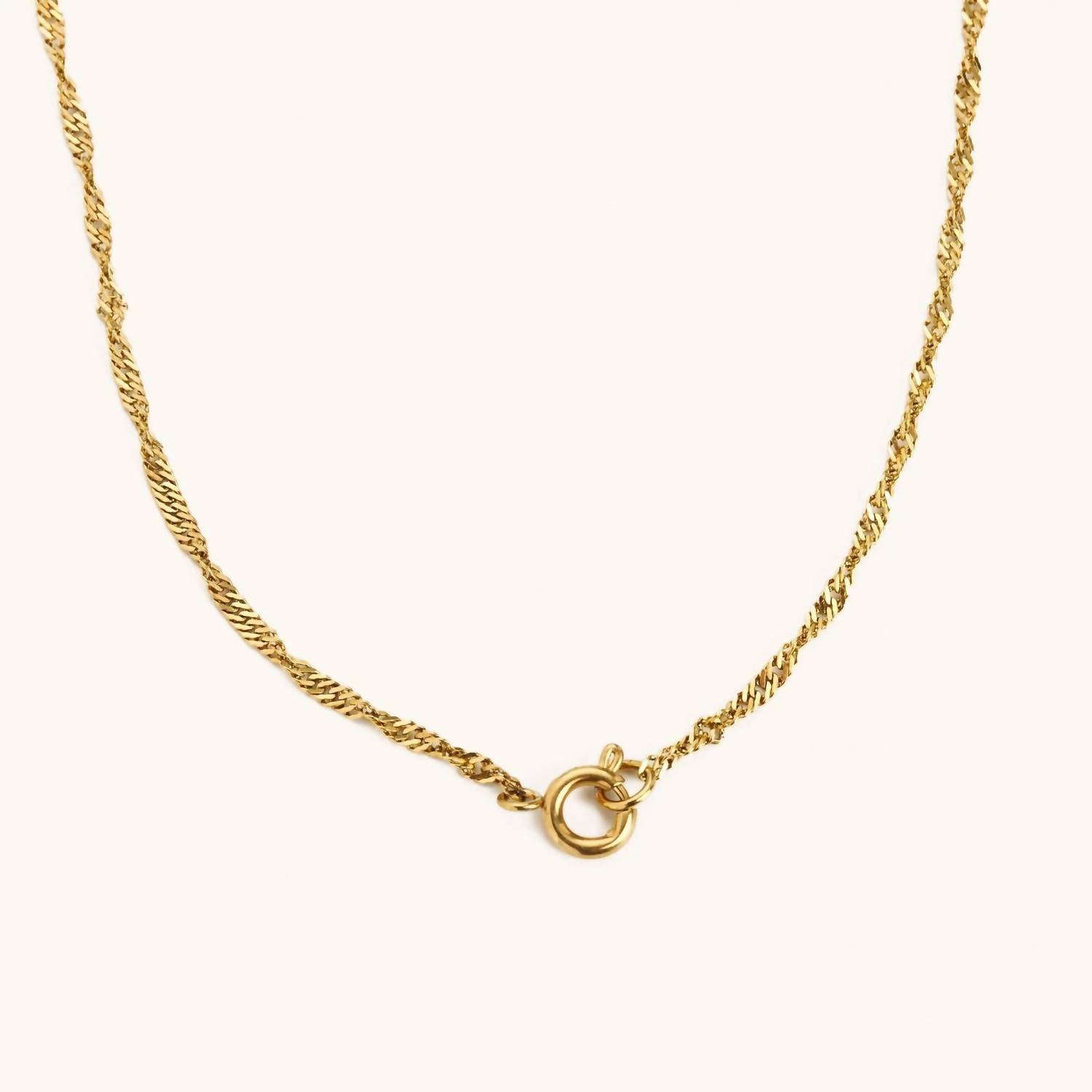 Nikki Smith Designs Women's Fallon Necklace in gold - women's jewelry - detail view