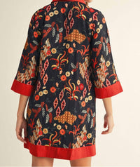 Jodifl - Boho Floral Shift Dress