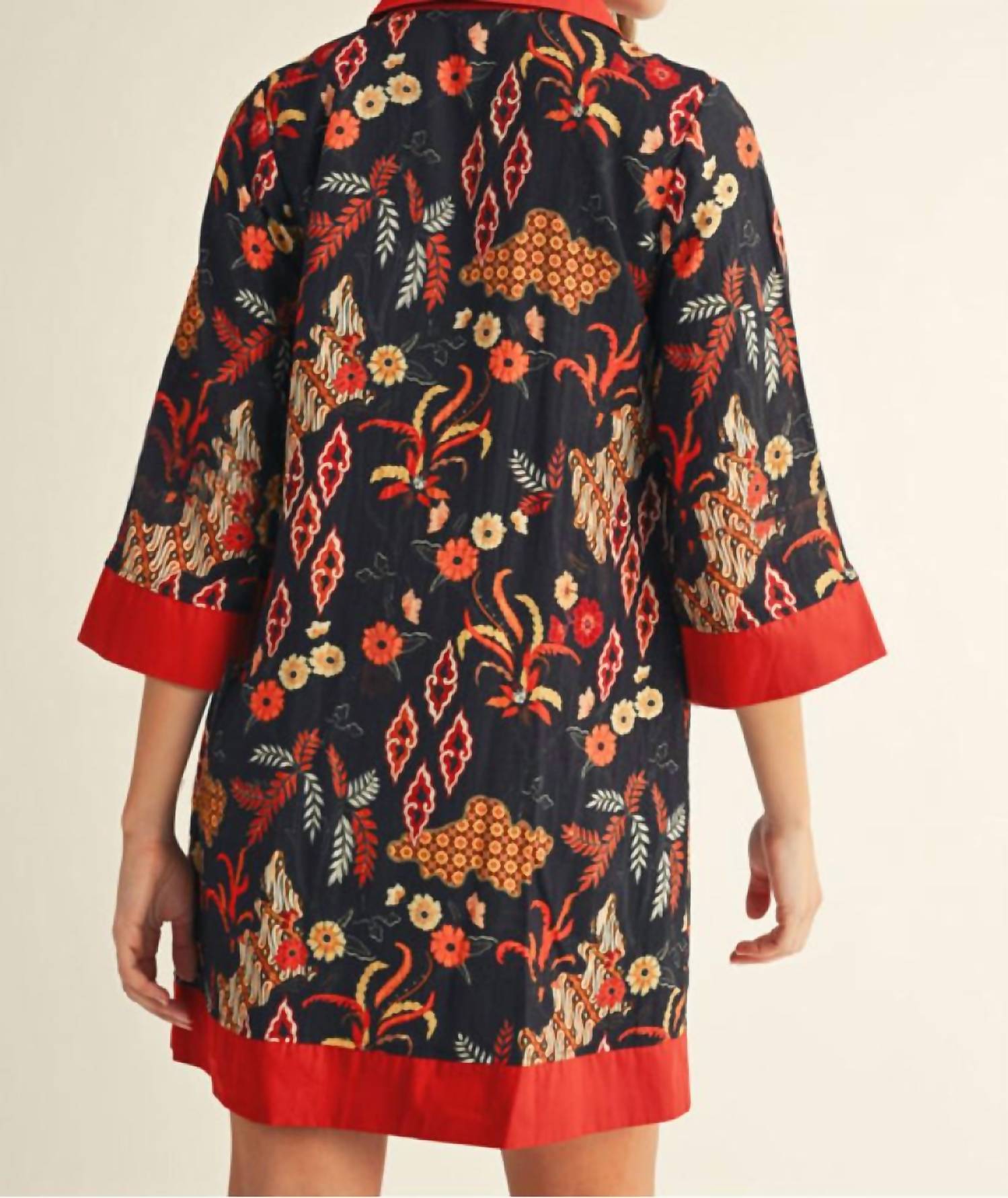 Jodifl - Boho Floral Shift Dress