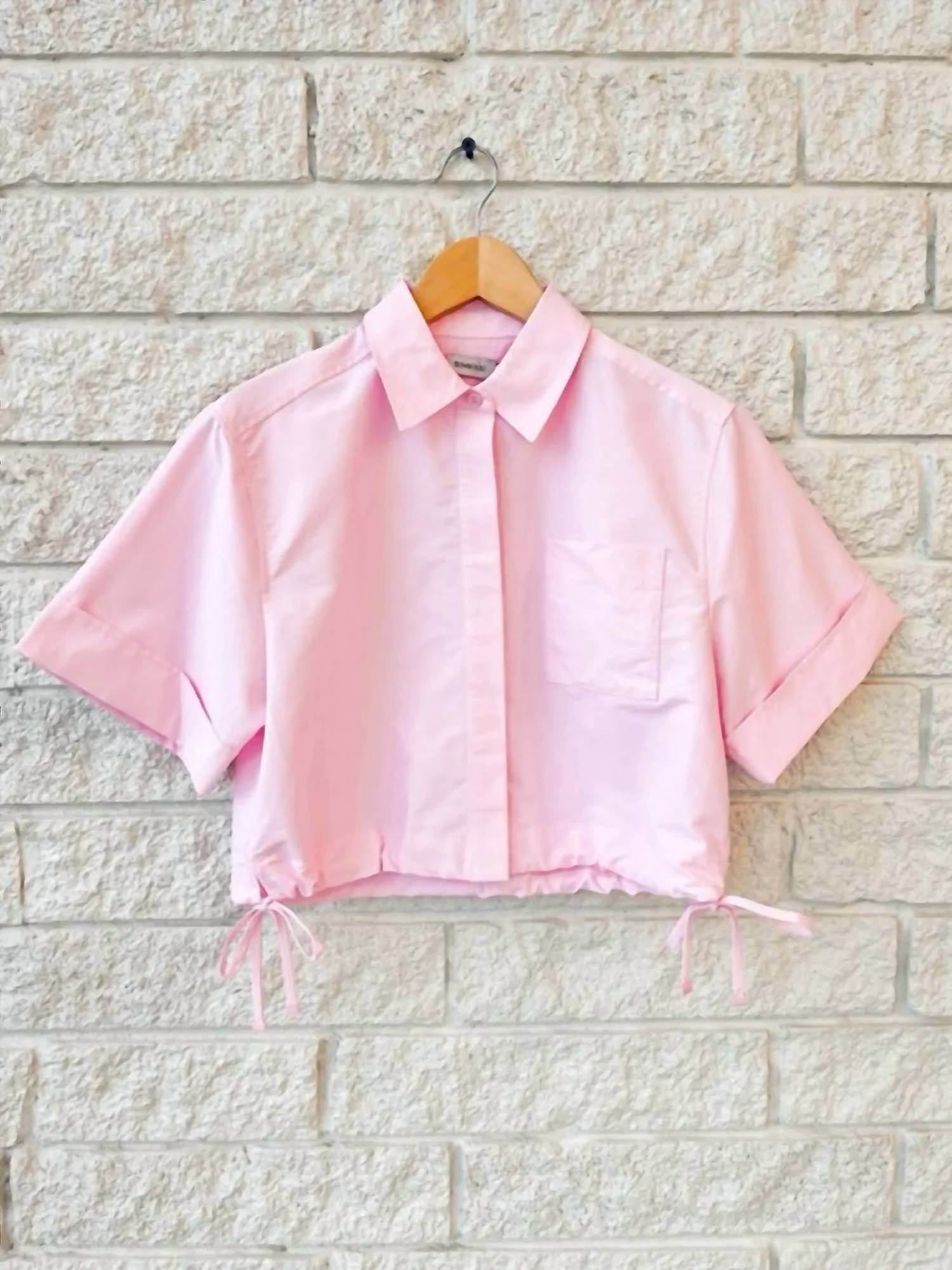 Simkhai - Ryett Short Sleeve Crop Top