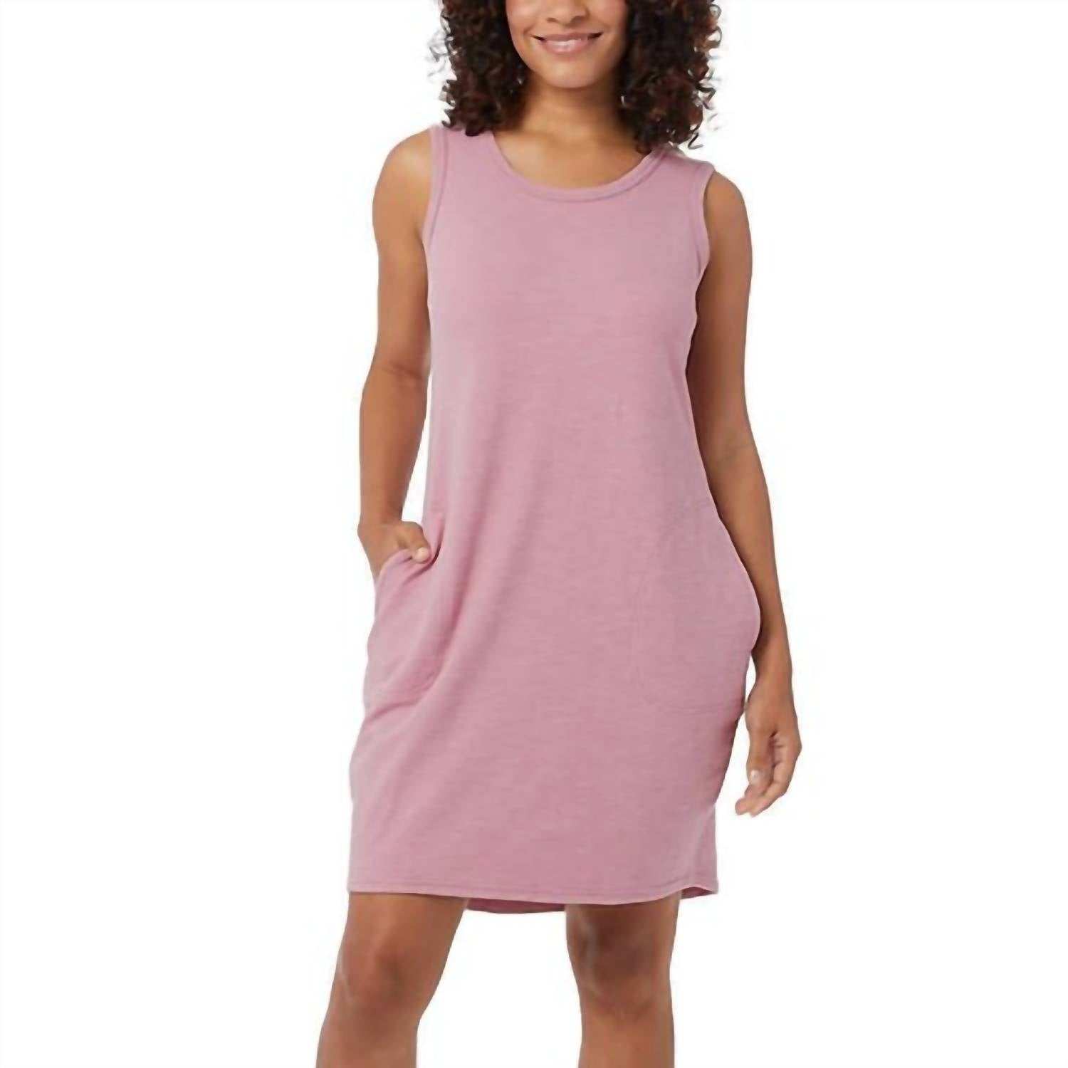 32 Degrees - Sleeveless Relaxed Fit Pullover Dress