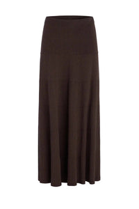 Marie Oliver - Kaylan Ribbed Knit Maxi Skirt