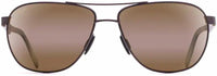 Maui Jim - Castles Polarized Aviator Sunglasses H728 - 01m