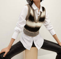 Veronica Beard - Spear Mixed Media Vest
