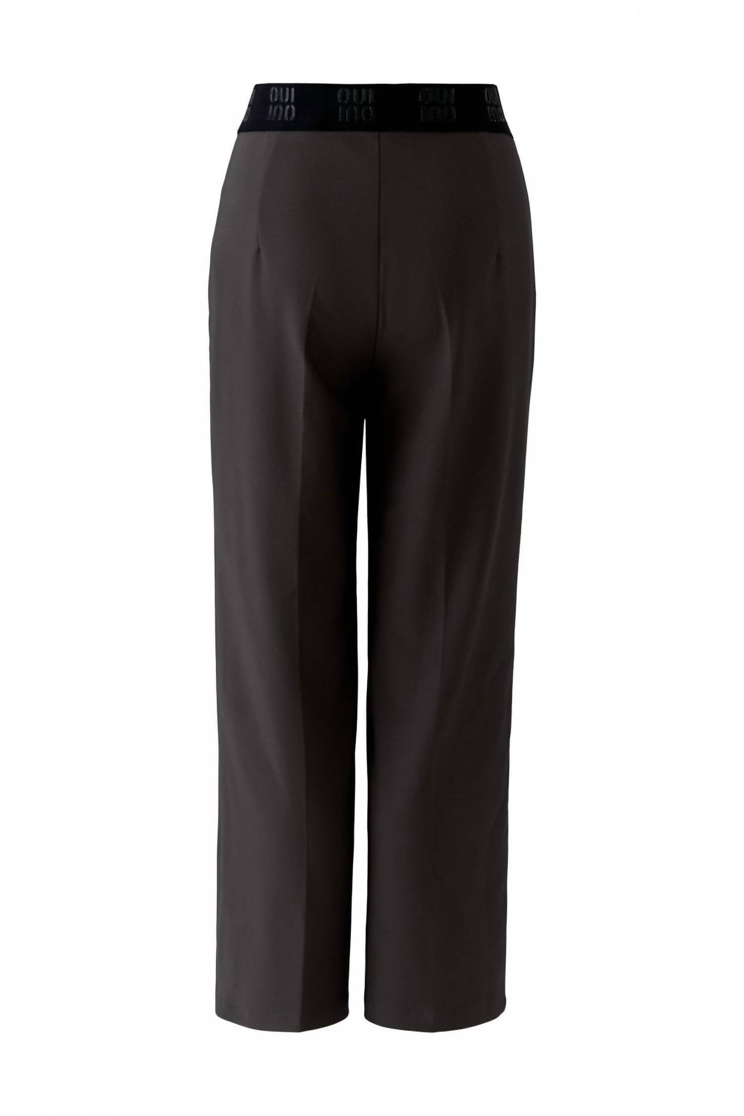 Oui - Seamed Pull On Pant