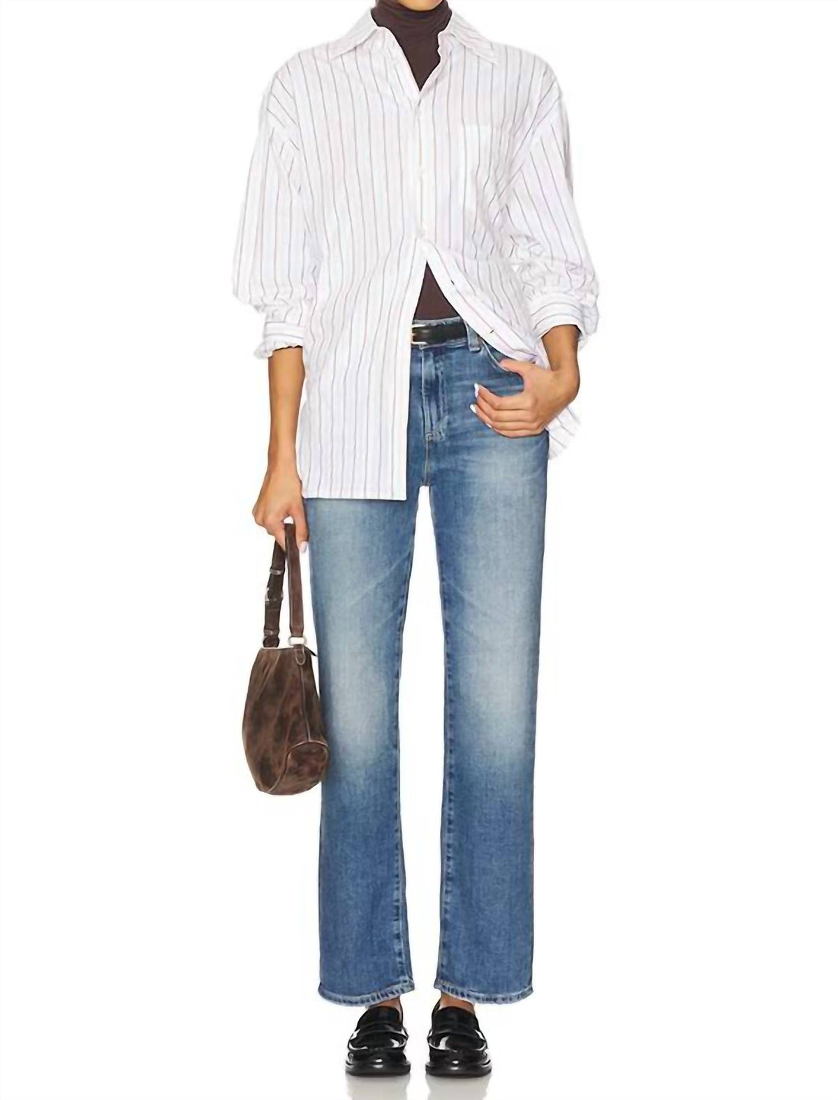 Ag Jeans - Brinley Mid Rise Straight Jeans
