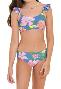 Maaji - Kids' Star Flower Tigerlily Bikini Set