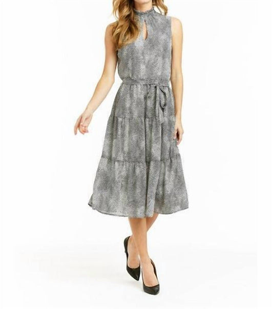 Drew - Tiger Crepe Samantha Dress