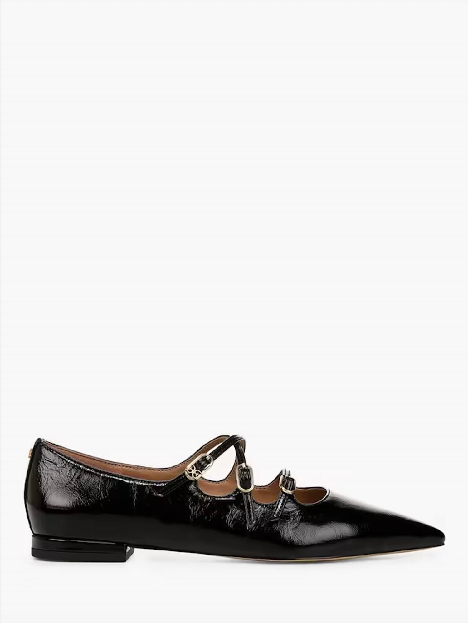 Sam Edelman - Women's Cass Mary Jane Pointed Toe Fashion Flats Shoes