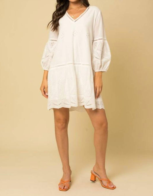 Gilli - Eyelet Dress