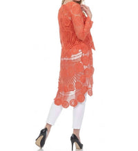 Azi - Beth Crochet Hi-low Tunic