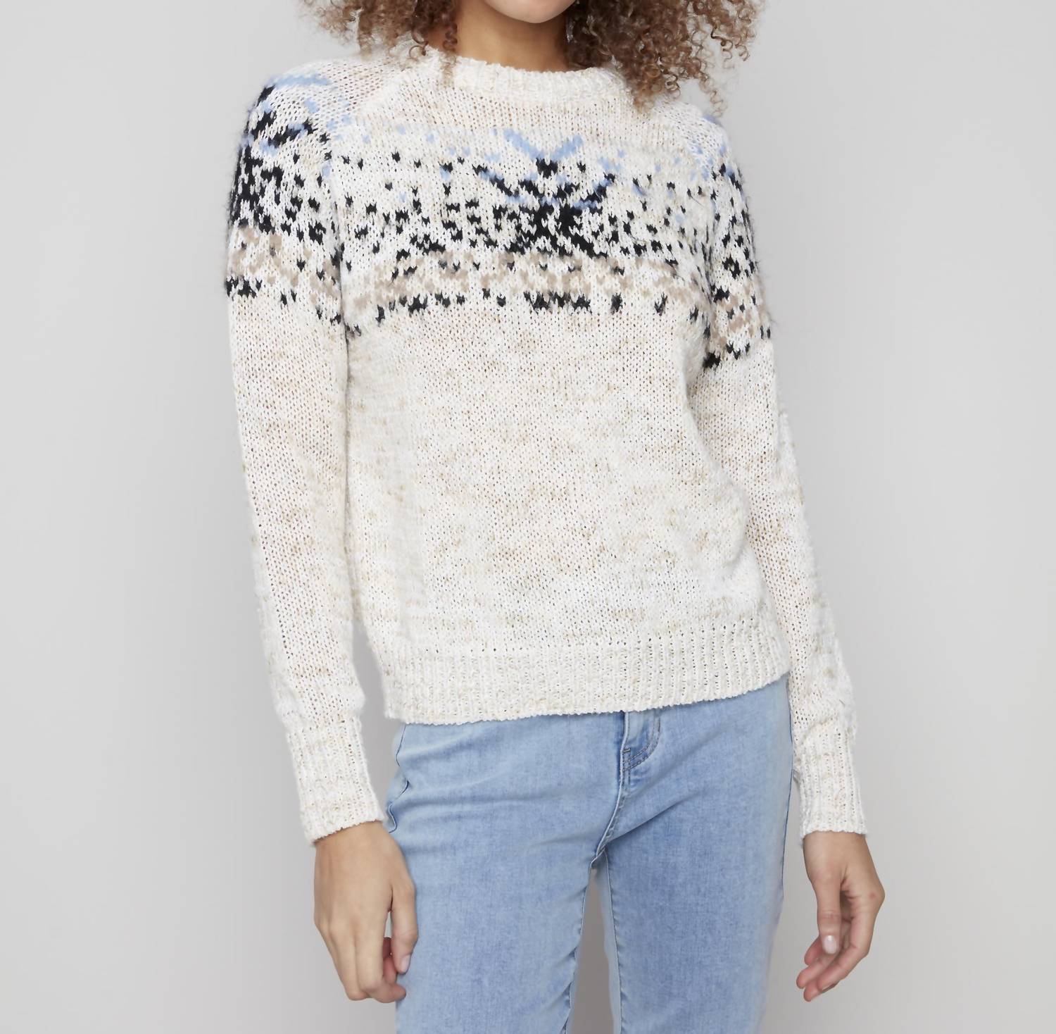 Charlie B - Jacquard Knit Sweater