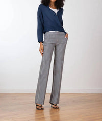 Avenue Montaigne - Castel Bistro Stripe Seersucker Pant