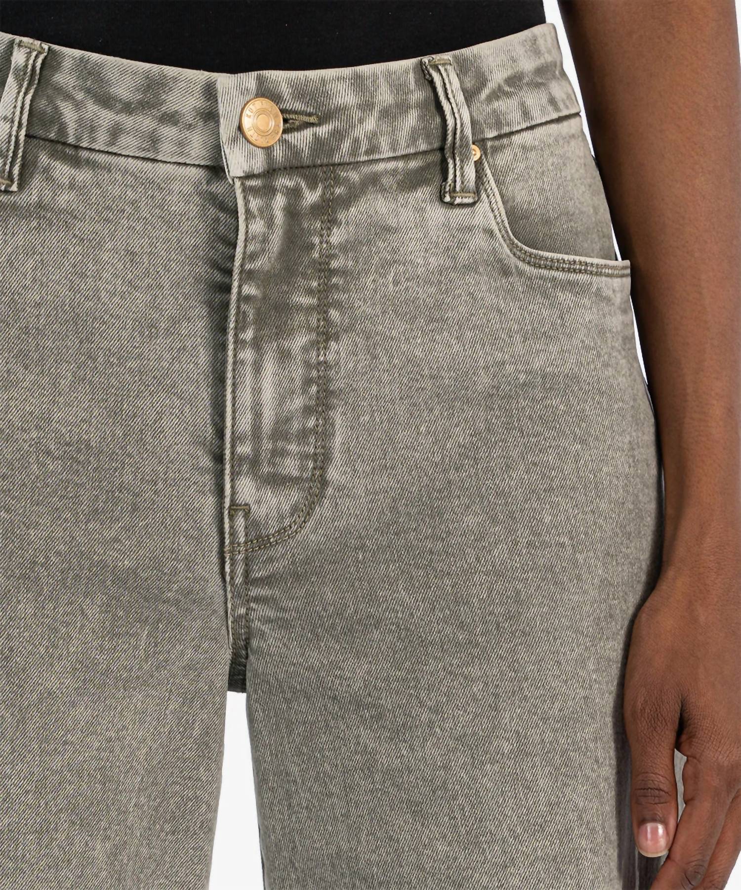 Kut From The Kloth - Meg High Rise Fab Ab Wide Leg Jeans
