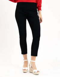 Renuar Pull-on Ankle Pant in black - women's pants - alternate view