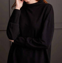 Tribal - Funnel Neck Tunic Top