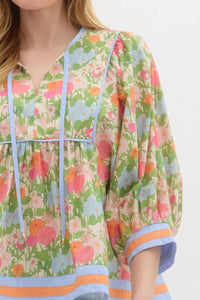 Entro - Aurora Floral Top
