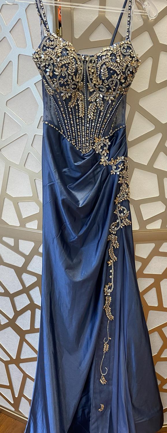 Ellie Wilde - Beaded Prom Gown