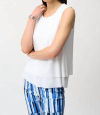 Joseph Ribkoff Women's Tank Top in vanilla - women's tank top