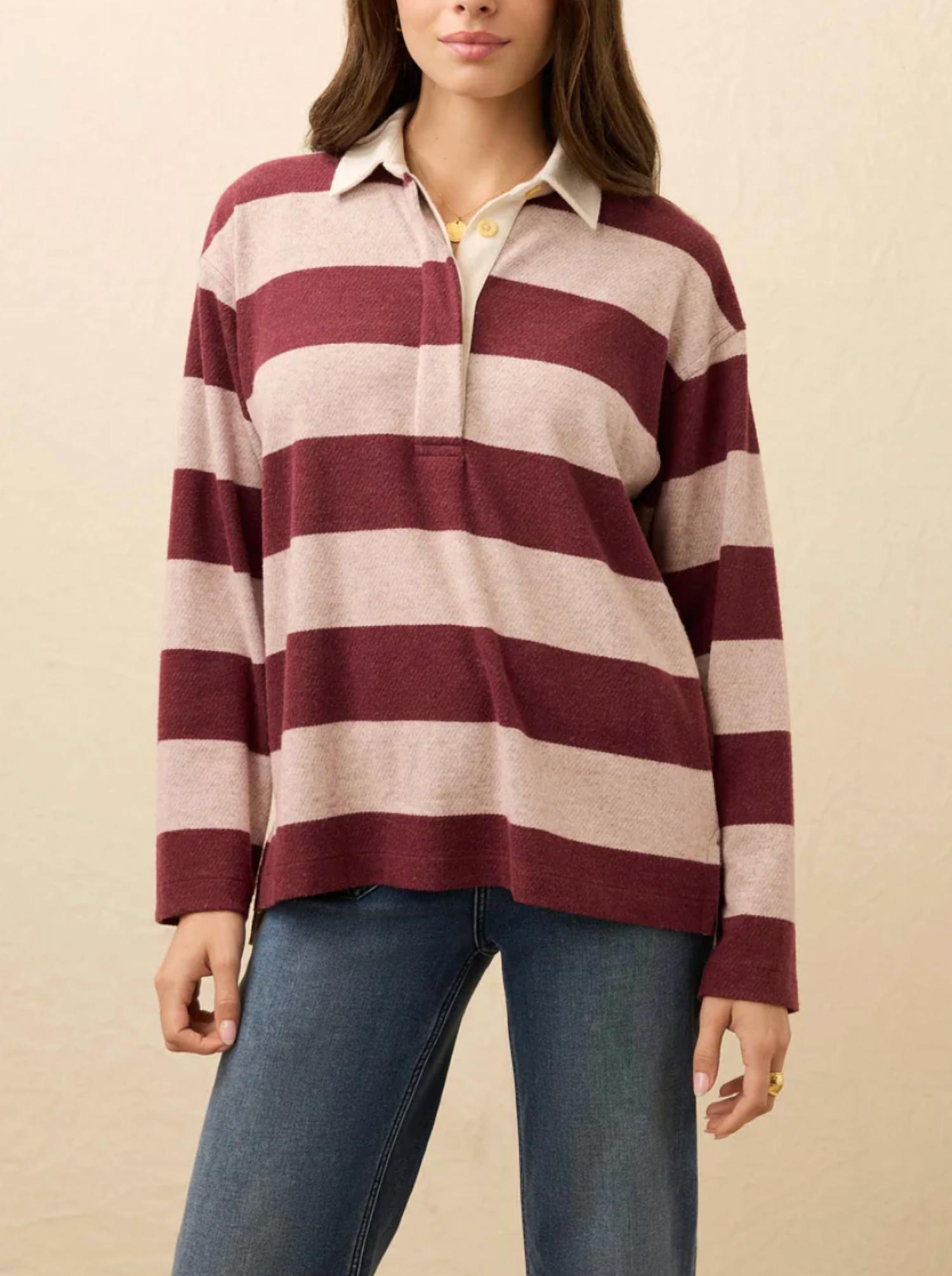 Faherty - Legend Sweater Rugby Popover Top